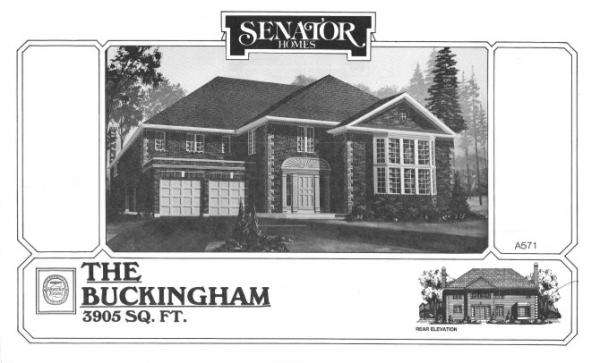 Senator Homes Buckingham Model in Heritage Estates